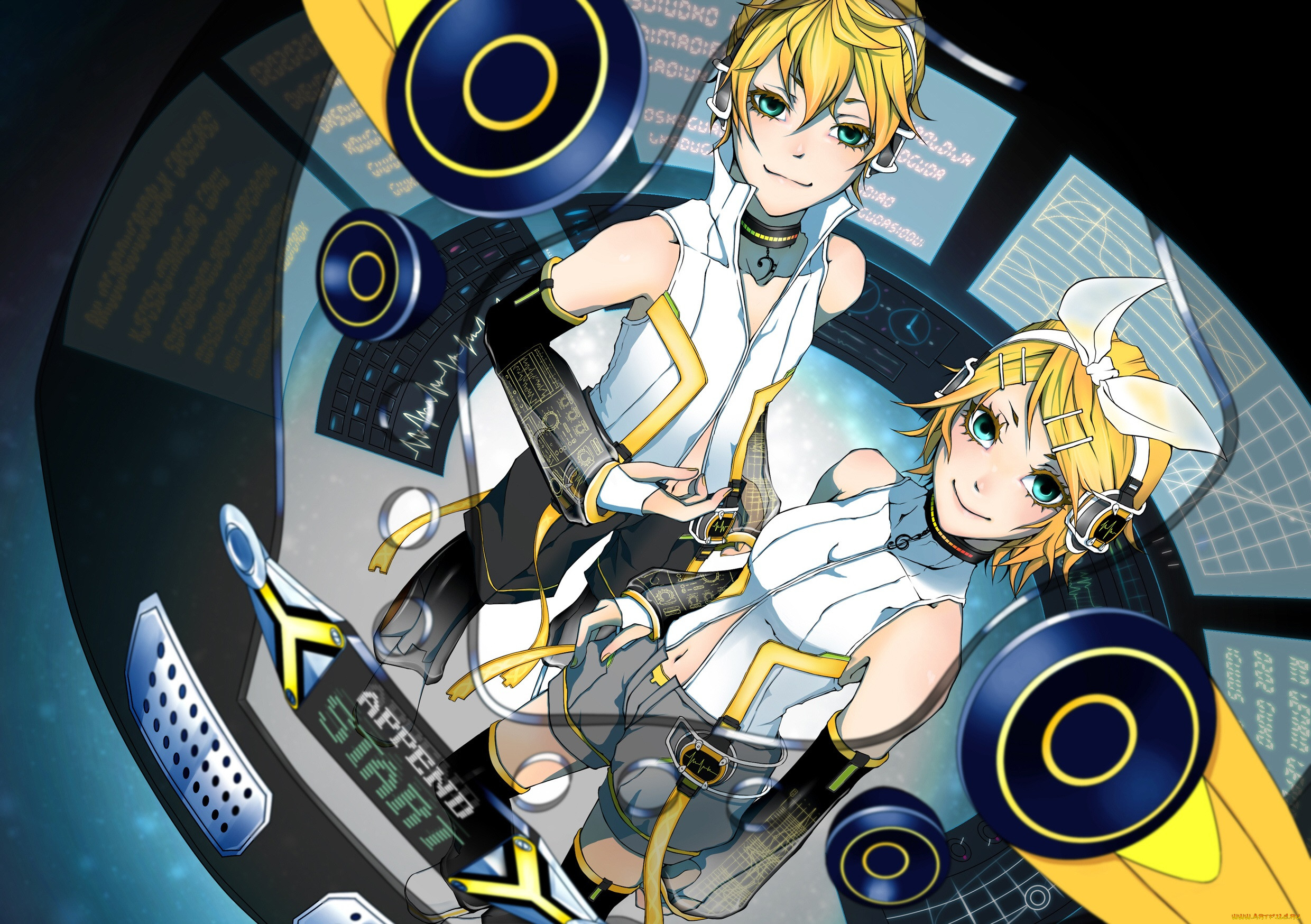 Len append. Kagamine Rin append. Кагамине робот. Кагомина Вокалоид. Нендройды Кагомине лен.